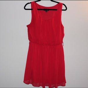 Short Red Tank Dress